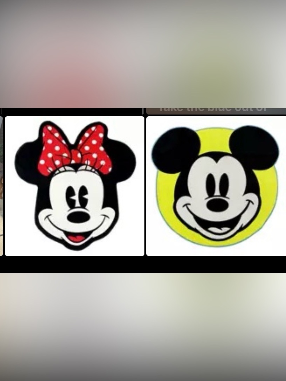 Mickey and Minnie Mouse Deluxe Beach Towels